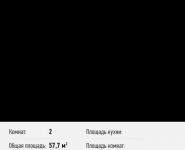 2-комнатная квартира площадью 57.7 кв.м, Береговой пр., ВЛ5 | цена 15 002 000 руб. | www.metrprice.ru