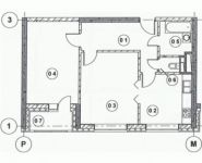 2-комнатная квартира площадью 62.5 кв.м, Талдомская улица, 17к1 | цена 9 604 386 руб. | www.metrprice.ru