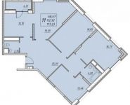 4-комнатная квартира площадью 117 кв.м, улица Чехова, 1к2 | цена 9 643 200 руб. | www.metrprice.ru