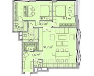 2-комнатная квартира площадью 83 кв.м, ул Палиха, д. 4 | цена 35 275 000 руб. | www.metrprice.ru