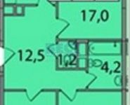 3-комнатная квартира площадью 79 кв.м, Весенняя улица, 2 | цена 5 700 000 руб. | www.metrprice.ru