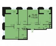 4-комнатная квартира площадью 115 кв.м, Берзарина ул., 28 | цена 22 594 771 руб. | www.metrprice.ru