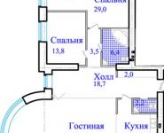 3-комнатная квартира площадью 142.3 кв.м, Береговая ул, 4 | цена 10 387 900 руб. | www.metrprice.ru