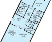 3-комнатная квартира площадью 151 кв.м, Ефремова ул., 12 | цена 84 631 000 руб. | www.metrprice.ru