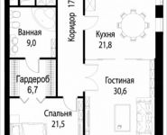 4-комнатная квартира площадью 173 кв.м, Коробейников переулок, 1 | цена 150 324 706 руб. | www.metrprice.ru