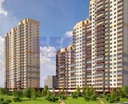 2-комнатная квартира площадью 58.8 кв.м, улица Некрасова, 11 | цена 4 890 000 руб. | www.metrprice.ru