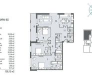 4-комнатная квартира площадью 126.12 кв.м,  | цена 69 609 159 руб. | www.metrprice.ru