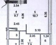 1-комнатная квартира площадью 45.4 кв.м, Ленинградская улица, 17 | цена 3 200 000 руб. | www.metrprice.ru