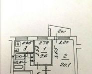 2-комнатная квартира площадью 47 кв.м, улица Тёплый Стан, 21А | цена 5 900 000 руб. | www.metrprice.ru