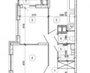 2-комнатная квартира площадью 57.6 кв.м, Космонавтов б-р | цена 4 570 730 руб. | www.metrprice.ru