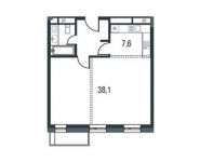 2-комнатная квартира площадью 56.9 кв.м в ЖК "AFI Residence. Павелецкая", улица Крупской, 5 | цена 15 912 714 руб. | www.metrprice.ru