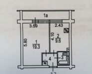 1-комнатная квартира площадью 34.4 кв.м, Бестужевых ул., 3 | цена 5 700 000 руб. | www.metrprice.ru