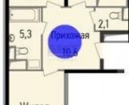 2-комнатная квартира площадью 76 кв.м, улица Фадеева, 4А | цена 5 630 000 руб. | www.metrprice.ru