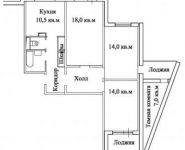3-комнатная квартира площадью 73 кв.м, Паустовского ул., 8К3 | цена 13 000 000 руб. | www.metrprice.ru