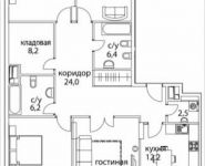 4-комнатная квартира площадью 138 кв.м, Верхняя ул., 34С1 | цена 49 767 168 руб. | www.metrprice.ru