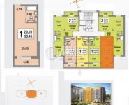 1-комнатная квартира площадью 34 кв.м, | цена 4 500 000 руб. | www.metrprice.ru