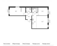 3-комнатная квартира площадью 76 кв.м, Люблинская ул, 72 | цена 8 208 000 руб. | www.metrprice.ru