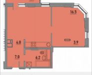 2-комнатная квартира площадью 65.1 кв.м, Ленинский пр-т, 20 | цена 6 431 880 руб. | www.metrprice.ru