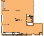 3-комнатная квартира площадью 89 кв.м в ЖК "Альфа Центавра", 9 Мая ул. | цена 7 428 500 руб. | www.metrprice.ru
