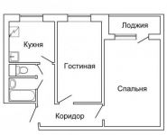 2-комнатная квартира площадью 43 кв.м, Широкая улица, 17к2 | цена 7 200 000 руб. | www.metrprice.ru