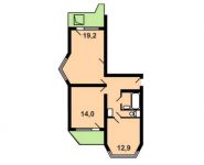 2-комнатная квартира площадью 60.7 кв.м, Покровская ул., 16 | цена 6 525 250 руб. | www.metrprice.ru