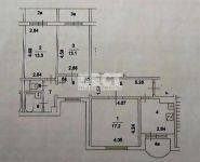 3-комнатная квартира площадью 72.1 кв.м, Краснобогатырская улица, 90 | цена 18 500 000 руб. | www.metrprice.ru