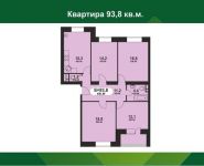 4-комнатная квартира площадью 93 кв.м, Горки-Киовские ул. | цена 6 676 000 руб. | www.metrprice.ru