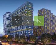 1-комнатная квартира площадью 45 кв.м, Береговой пр., ВЛ5 | цена 7 900 000 руб. | www.metrprice.ru