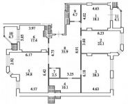 4-комнатная квартира площадью 182 кв.м, Ломоносовский просп., 25К5 | цена 80 000 000 руб. | www.metrprice.ru