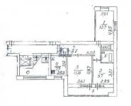 3-комнатная квартира площадью 63 кв.м, улица Горького, 41 | цена 4 995 000 руб. | www.metrprice.ru