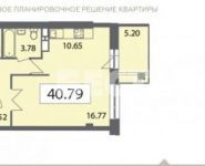 1-комнатная квартира площадью 42.6 кв.м в ЖК "Яуза Парк", Краснобогатырская ул., 22 | цена 8 300 000 руб. | www.metrprice.ru