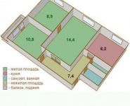 3-комнатная квартира площадью 51 кв.м, Карельский бул., 4К1 | цена 6 299 000 руб. | www.metrprice.ru
