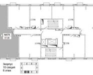 2-комнатная квартира площадью 67 кв.м, Каширское шоссе, 65к1 | цена 10 696 600 руб. | www.metrprice.ru