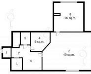 3-комнатная квартира площадью 130 кв.м, улица Дмитрия Ульянова, 6к1 | цена 45 000 000 руб. | www.metrprice.ru