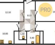 3-комнатная квартира площадью 66.9 кв.м, улица Колпакова, 44 | цена 6 150 869 руб. | www.metrprice.ru