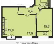 2-комнатная квартира площадью 67 кв.м, Ивановская, 3Д | цена 5 435 100 руб. | www.metrprice.ru