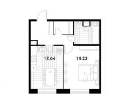 1-комнатная квартира площадью 40.25 кв.м, Тайнинская ул, 11 | цена 7 065 359 руб. | www.metrprice.ru