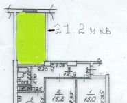 3-комнатная квартира площадью 78.3 кв.м, улица 3-е Почтовое Отделение, 12 | цена 2 070 000 руб. | www.metrprice.ru