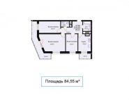 3-комнатная квартира площадью 88.2 кв.м, Жуковского ул., 25 | цена 7 000 000 руб. | www.metrprice.ru
