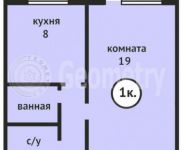 1-комнатная квартира площадью 35 кв.м, Новопоселковая ул., 13 | цена 5 100 000 руб. | www.metrprice.ru