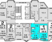 1-комнатная квартира площадью 38 кв.м, Путилковское ш., 35 | цена 4 100 000 руб. | www.metrprice.ru