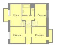 3-комнатная квартира площадью 82 кв.м, Олеко Дундича ул., 21К2 | цена 15 600 000 руб. | www.metrprice.ru