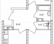 2-комнатная квартира площадью 56.25 кв.м, Дружбы, 50 | цена 4 877 662 руб. | www.metrprice.ru