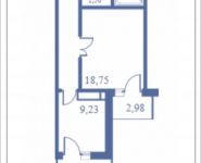 1-комнатная квартира площадью 56.9 кв.м, Кудрявцева, 14 | цена 6 308 457 руб. | www.metrprice.ru