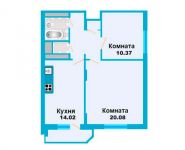 2-комнатная квартира площадью 0 кв.м, Рябиновая ул. | цена 3 137 687 руб. | www.metrprice.ru