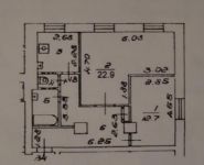 2-комнатная квартира площадью 64 кв.м, Баулинская улица, 6 | цена 7 700 000 руб. | www.metrprice.ru