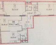 3-комнатная квартира площадью 116 кв.м, Краснобогатырская ул., 90С1 | цена 28 700 000 руб. | www.metrprice.ru