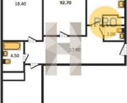 3-комнатная квартира площадью 93.1 кв.м, улица Энергетиков, 6 | цена 8 139 000 руб. | www.metrprice.ru