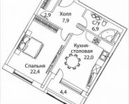 1-комнатная квартира площадью 66 кв.м в ЖК "Grand Deluxe на Плющихе", Погодинская ул., 2/3С1 | цена 38 923 325 руб. | www.metrprice.ru