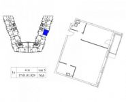 2-комнатная квартира площадью 70 кв.м, Шеногина ул., 1 | цена 17 339 000 руб. | www.metrprice.ru